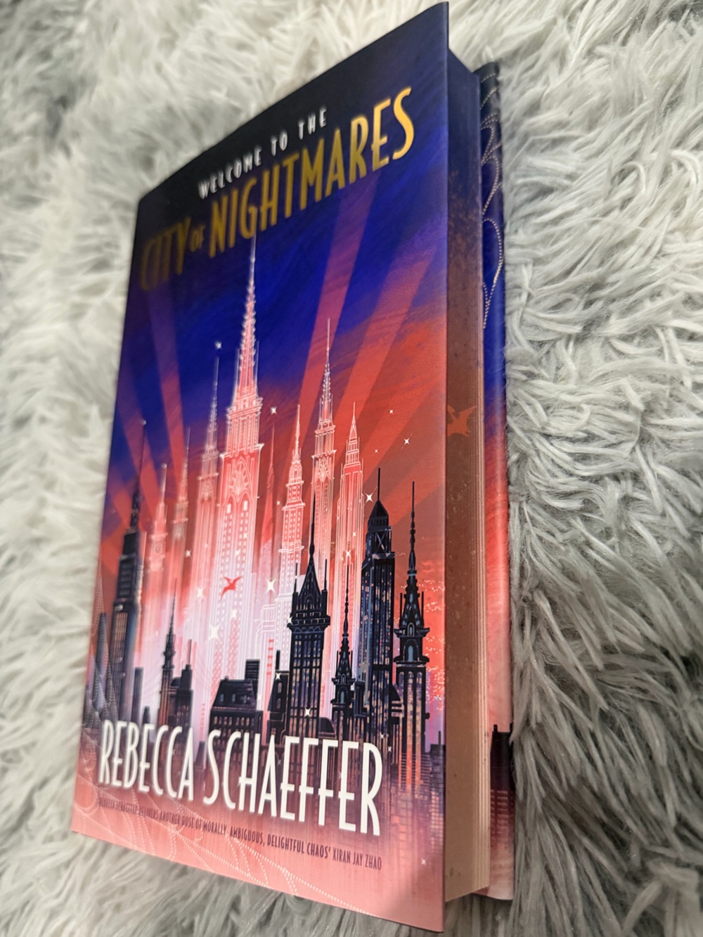 Fairyloot City of Nightmares by Rebecca Schaeffer